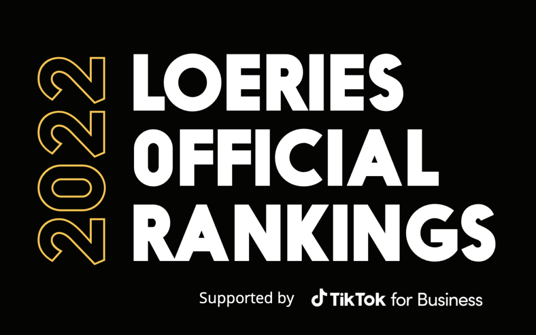 Loeries 2022 Rankings Are Out And We’re In!